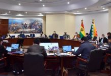 Bolivia confirma que el vicepresidente y seis ministros dan positivo COVID-19 Bolivia confirma que el vicepresidente y seis ministros dan positivo COVID-19