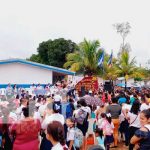 Entregan un colegio totalmente remodelado en Bonanza Colegio con inversión para mejoras en Bonanza