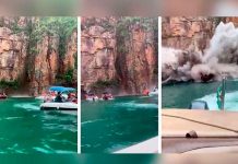 Aumenta a 10 los fallecidos tras desprendimiento de rocas en lago de Brasil Aumenta a 10 los fallecidos tras desprendimiento de rocas en lago de Brasil