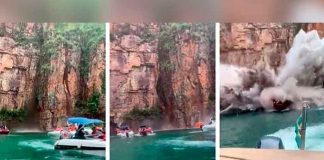 Aumenta a 10 los fallecidos tras desprendimiento de rocas en lago de Brasil