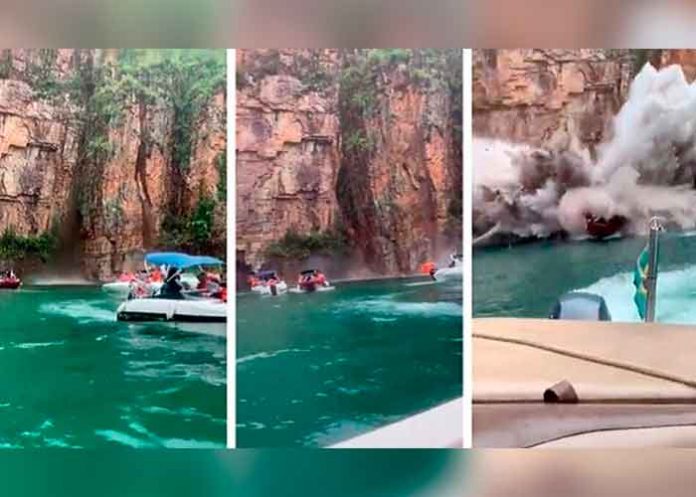Aumenta a 10 los fallecidos tras desprendimiento de rocas en lago de Brasil