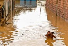 Estado de emergencia por lluvias en ciudades del centro y sur de Brasil Varias ciudades de Brasil inundadas por fuertes lluvias