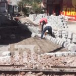 Reparación de calles en barrios de Río Blanco