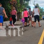 Nuevas calles en el barrio Reina Sofía, Managua