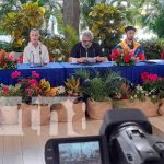 Grupos solidarios de Estados Unidos y Canadá felicitan al Gobierno de Nicaragua Conferencia de prensa por parte de brigadas de EEUU y Canadá, felicitando a Nicaragua