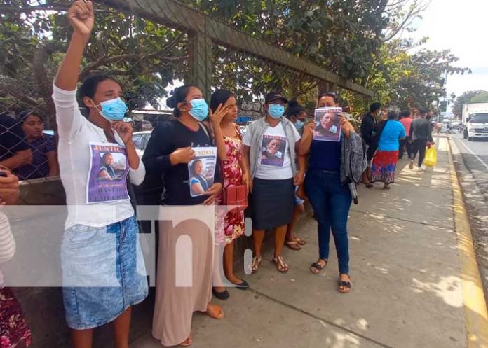 carazo-reclamo-1 Familiares de la víctima de femicidio en Carazo