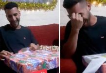 Chile: Joven llora al recibir el juguete que siempre pedía de niño