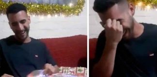 Chile: Joven llora al recibir el juguete que siempre pedía de niño