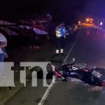 Otra muerte en Chontales: Peatón muere atropellado en sector La Palma Accidente mortal en Chontales