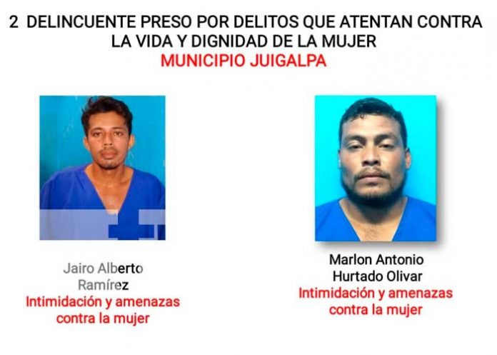 Captura de delincuentes en Chontales