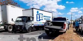 Accidente de tránsito en Carretera Nueva a León, Managua