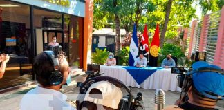 Conferencia de prensa del MINED Nicaragua