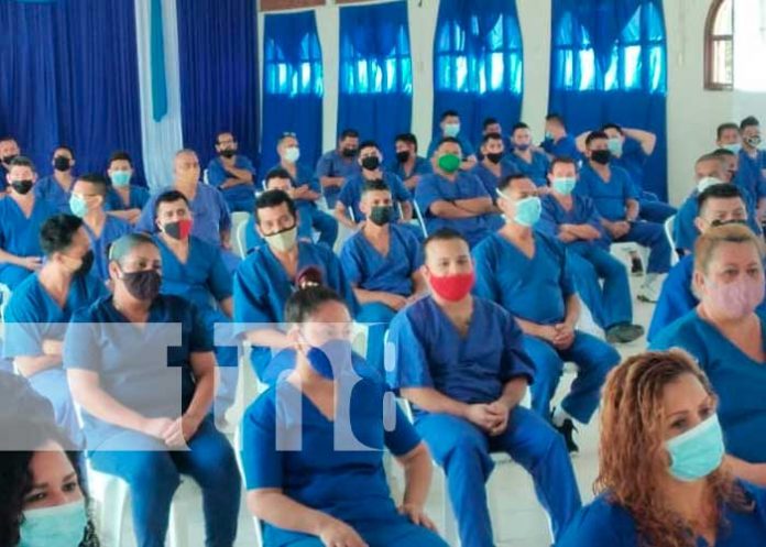 Comienzo de ciclo escolar desde el Penitenciario en Tipitapa