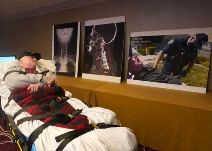 EE.UU: Hombre demanda mala conducta policial que lo dejo paralizado