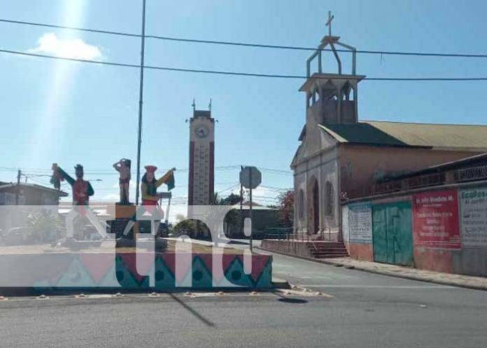 Foto: Preparación para las festividades de San Sebastián en Diriamba / TN8