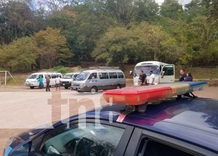 Revisión del transporte escolar en Matagalpa