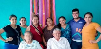 Familia Pilarte, en Managua