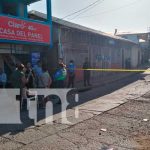 Lugar donde se registró un femicidio en la ciudad de Bluefields