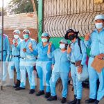 Jornada de fumigación en barrios de Managua