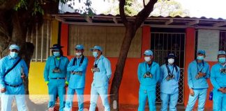 Jornada de fumigación en barrios de Managua