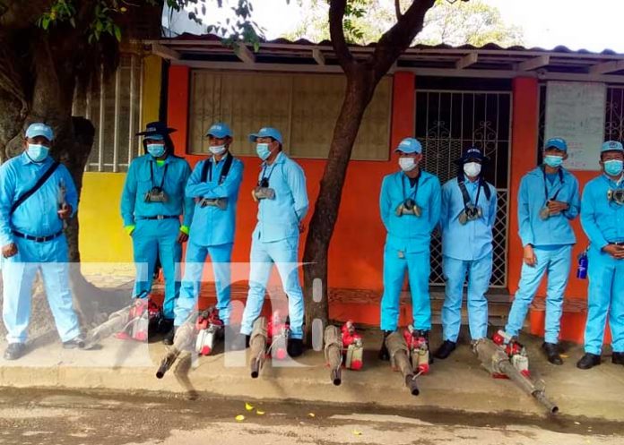 fumigacion-managua-56 Jornada de fumigación en barrios de Managua