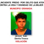 Delincuentes presos en Granada