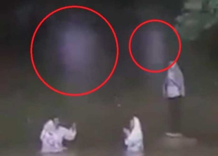 ¿Creencias o realidad? Captan a supuestos ángeles durante bautizo en Honduras