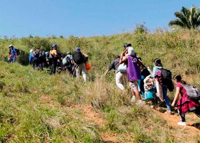 honduras2 En Guatemala detienen la primera caravana migrantes hondureños de 2022