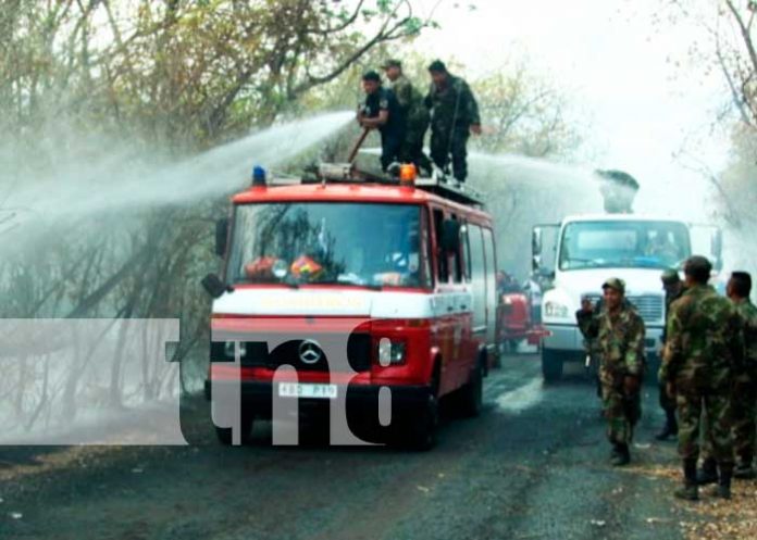 Incendios forestales en Nicaragua