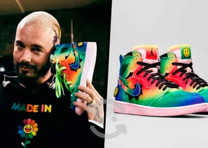Así fue el gesto de J Balvin a niño que presumió una copia de sus tenis