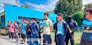 Captura de delincuentes en Jinotega