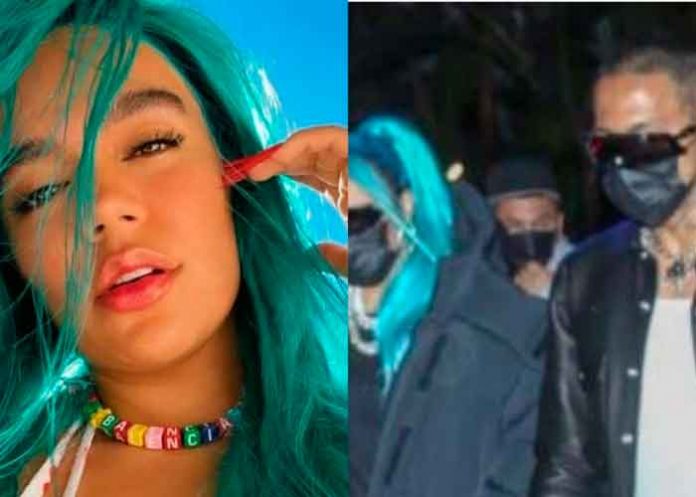 Karol G aparece con un apuesto joven en Los Ángeles ¿será su novio?