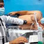 Jornada de ecocardiogamas en el Hosp. Lenín Fonseca, Nicaragua