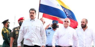 Arribo del presidente de Venezuela, Nicolás Maduro, a Nicaragua