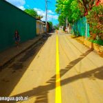 Nuevas calles para el barrio Georgino Andrade, Managua
