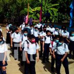 Regreso a clases en todos los centros educativos de Nicaragua Ambiente del turno vespertino en colegios de Managua