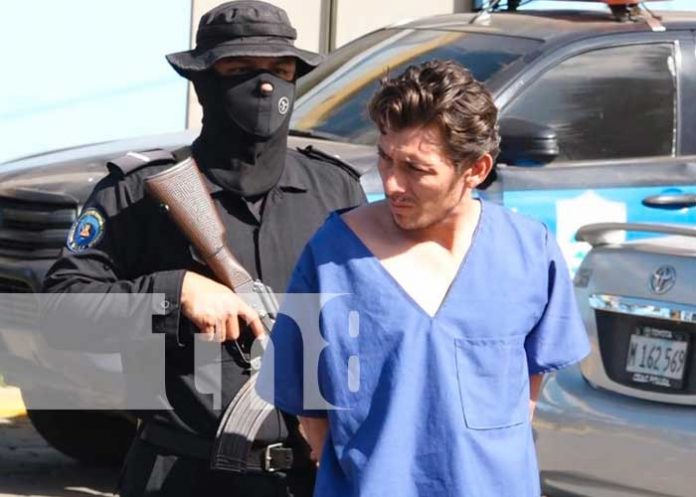 Captura de delincuentes en Masaya