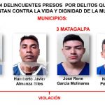 Personas detenidas en Matagalpa por cometer delitos