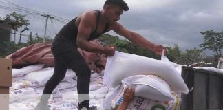 Entrega de la merienda escolar para colegios en Matiguás