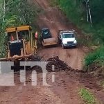 Rehabilitan 22 kilómetros de caminos en zonas rurales de Matiguás Rehabilitan 22 kilómetros de caminos en zonas rurales de Matiguás