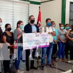 MEFCCA Managua entrega primer desembolso económico 2022 a protagonistas Entrega de créditos del MEFCCA para protagonistas en Managua