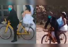 México: Padre lleva a su hija a casarse a la iglesia en bicicleta México: Padre lleva a su hija a casarse a la iglesia en bicicleta