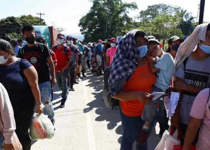 migrantes-tapachula- Migrantes rumbo hacia Estados Unidos