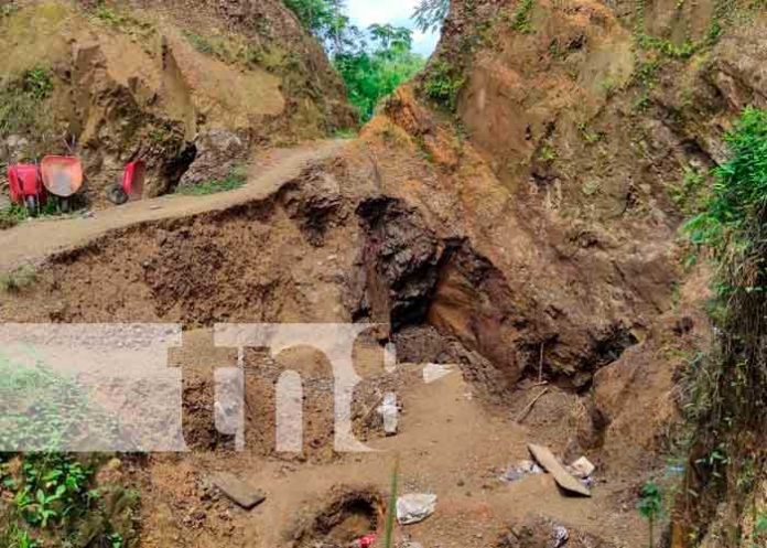 Imagen referencia de la minería artesanal en Nicaragua