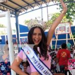 Ambiente en celebración de colegio en Managua junto con Miss Teen