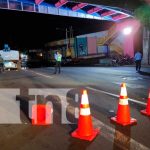 Lugar del accidente mortal en Rubenia, Managua