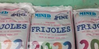 ¡Ya llegó! la primer cuota de merienda escolar a Nandaime