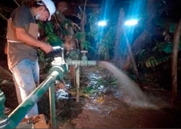 nicaragua ENACAL restablece agua potable en San Rafael del Sur