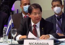 Nicaragua en Reunión de Ministros y Ministras de la CELAC: «Exigimos el fin de las agresiones imperialistas» Canciller de Nicaragua, Denis Moncada, en Reunión de Ministros y Ministras de la CELAC