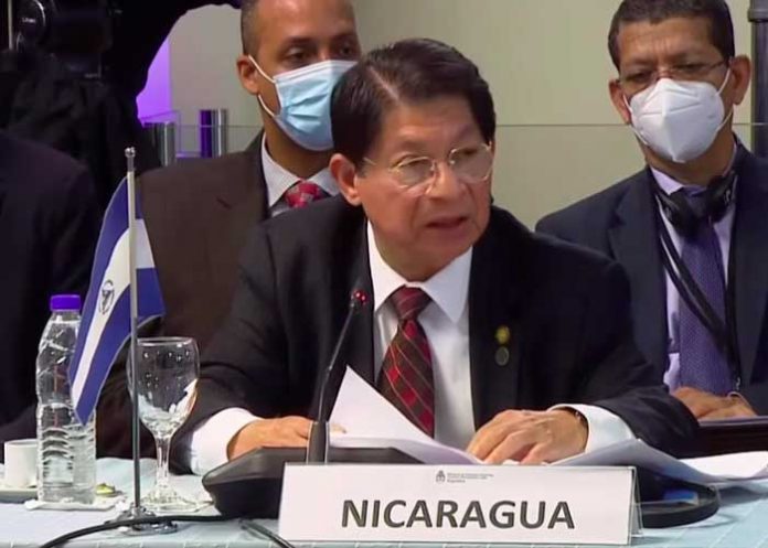 nicaragua-celac-1 Canciller de Nicaragua, Denis Moncada, en Reunión de Ministros y Ministras de la CELAC